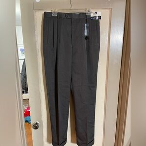 Bragging Louis Raphael Charcoal Dress Pants 34 x 32